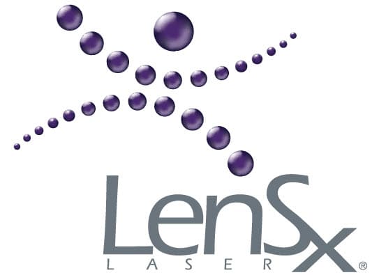 larger LenSx laser logo
